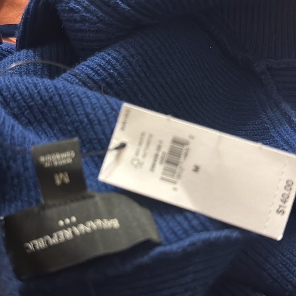 BANANA REPUBLIC V-NECK KNEE-LENGTH SWEATER DRESS - Picture 4 of 4